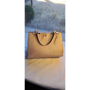 Pink Antonio Melani Leather Satchel or Crossbody Purse